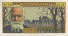 5 francs nouveau victor hugo